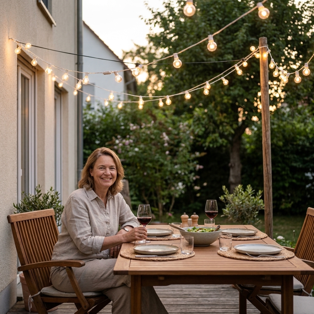 How to Hang Outdoor String Lights